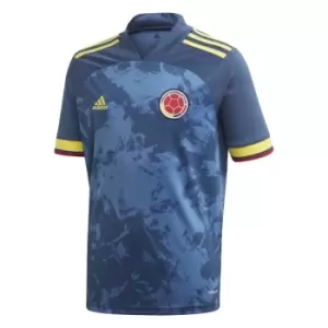 image of 2020-2021 Colombia Away Adidas Football Shirt (Kids)