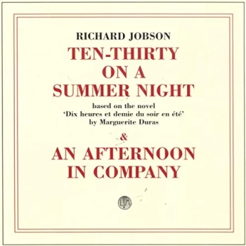 image of Richard Jobson - 10/30 On A Summers Night CD