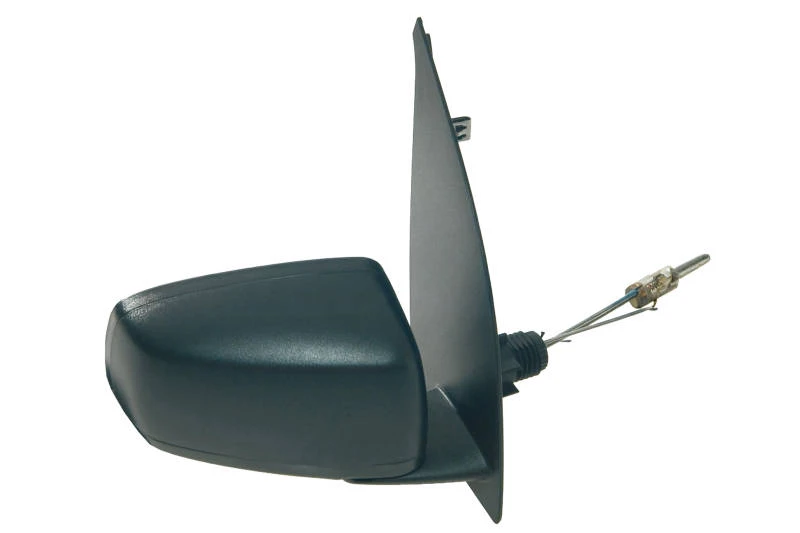 Image of PRASCO FT1227113 Wing mirror TYC Right, black, Manual, Convex Outside Mirror (50)