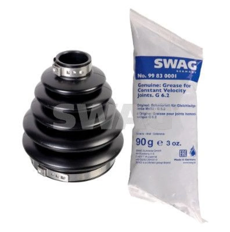 Image of CV boot kit, drive shaft SWAG 33 10 2717