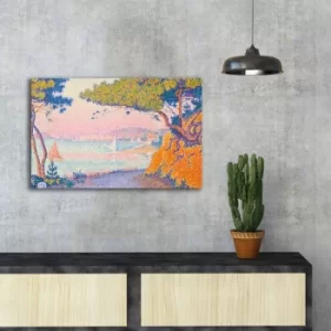 Image of FAMOUSART-065 Multicolor Decorative Canvas Painting