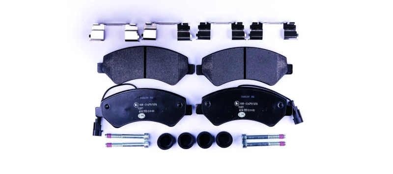 Image of HELLA Brake pad set HELLA 8DB 355 019-901
