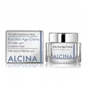 Image of Alcina Rich Anti-Aging Face Cream 50ml