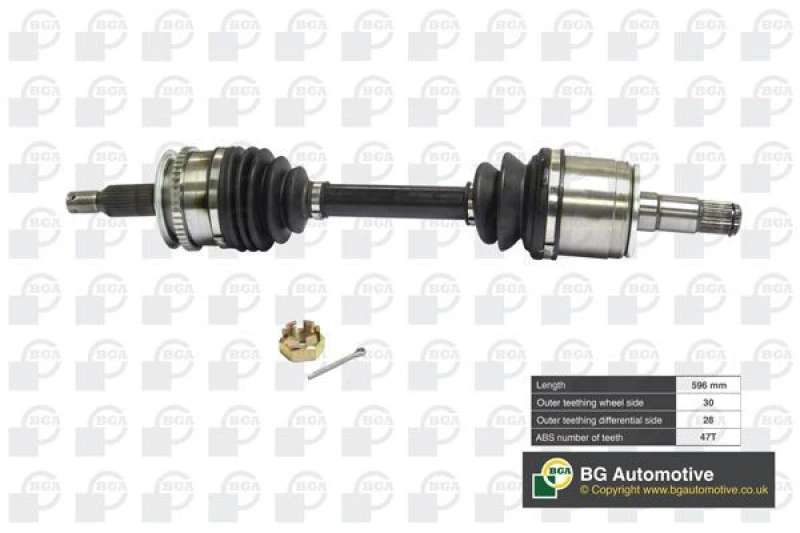 Image of BGA Drive shaft BGA DS6101L