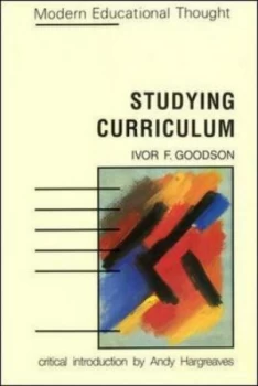 Image of Studying Curriculum by Goodson Paperback