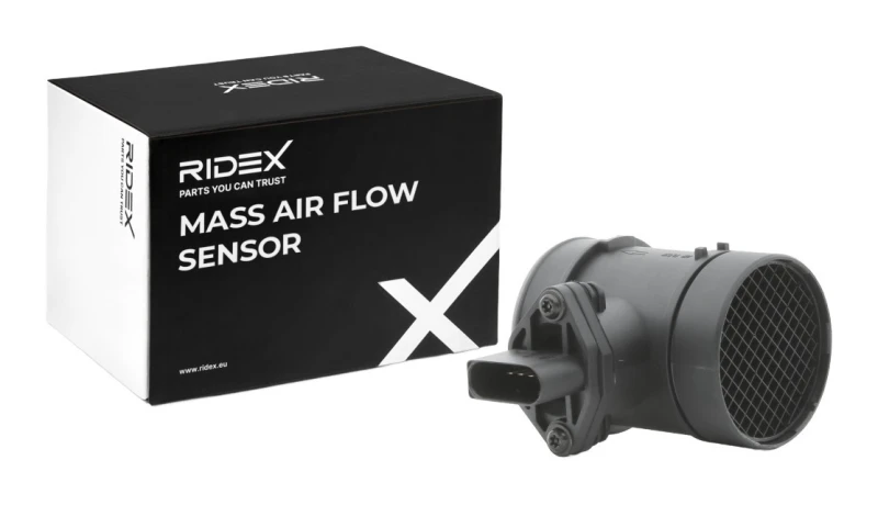 Image of Mass air flow sensor RIDEX 3926A0257
