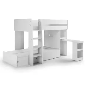 image of Julian Bowen Eclipse Bunk Bed White