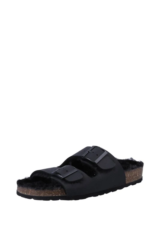 Image of Hush Puppies 'Jessie' Classic Slippers Black female
