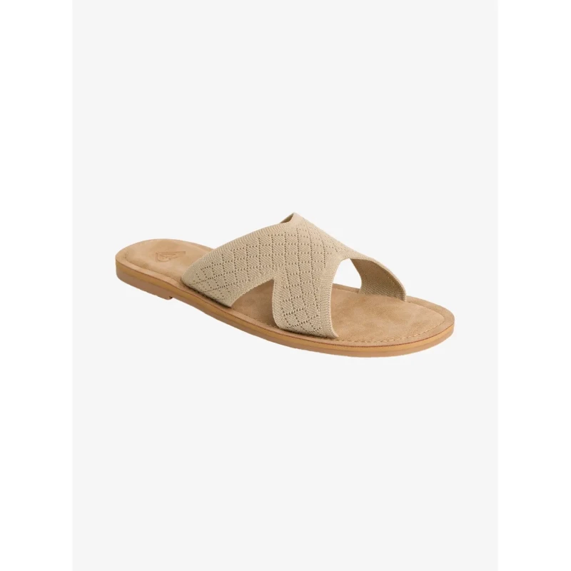 Image of Roxy Womens crochet sandals Roxy Andreya Beige Female 36
