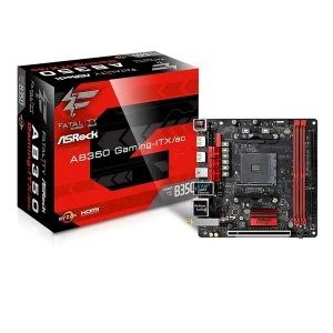 image of ASRock Fatal1ty AB350 Gaming ITX AC AMD Socket AM4 Motherboard