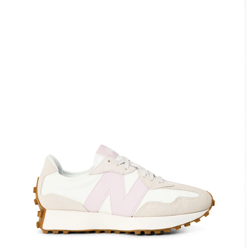 Image of New Balance Womens 327 Trainers Sea Salt Pink, 7
