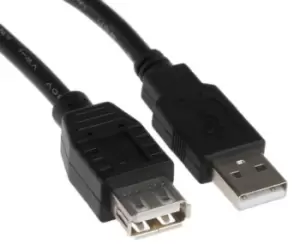 image of Roline 11.02.8947 Computer Cable, Usb2.0, 800Mm, Black