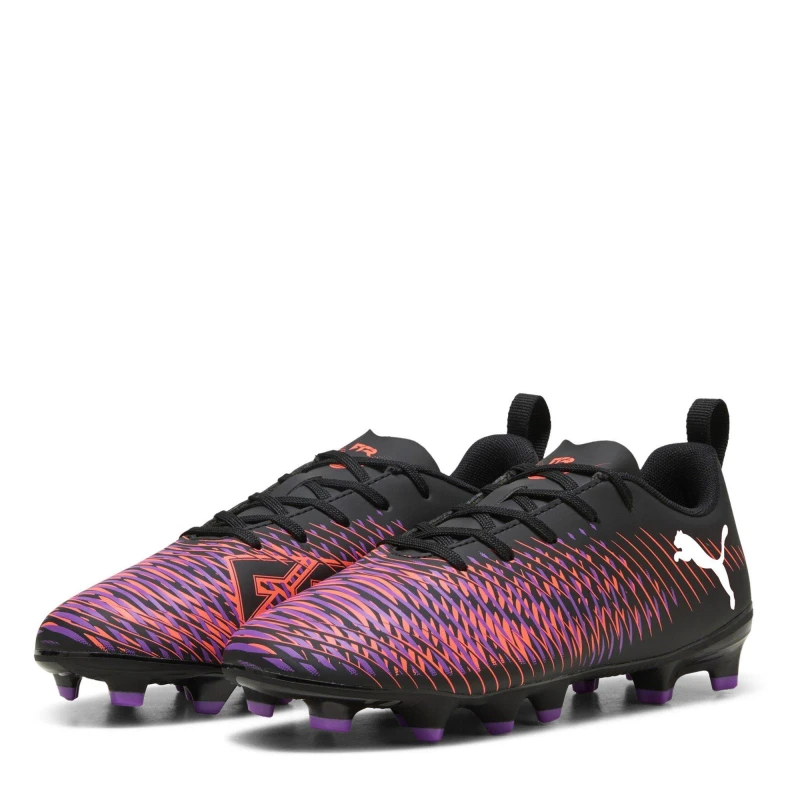 Image of Puma FUTURE 8 PLAY Childrens Artificial Ground Football Boots - Black C11