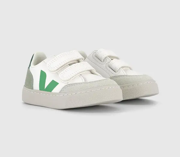 Image of Veja Kids V-12 Trainers Extra White Multico Clay, 8infant