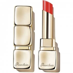 Image of Guerlain KissKiss Shine Bloom Lipstick - 520LOVE BLOOM