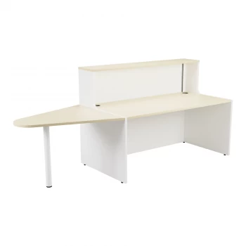 Image of Reception Unit 1600 with Extension - Maple