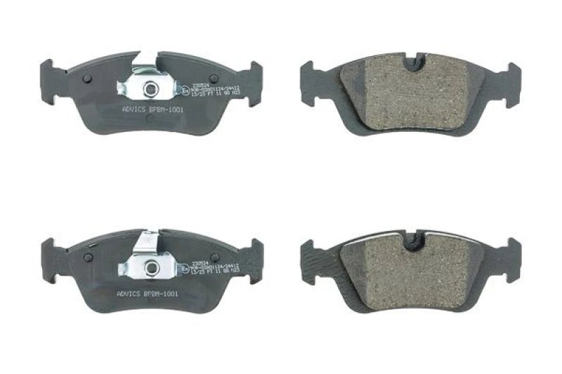 Image of AISIN Brake pad set AISIN BPBM-1001