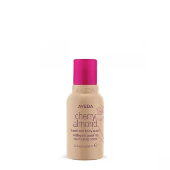 Image of Aveda cherry almond hand and body wash - 50ml - travel size