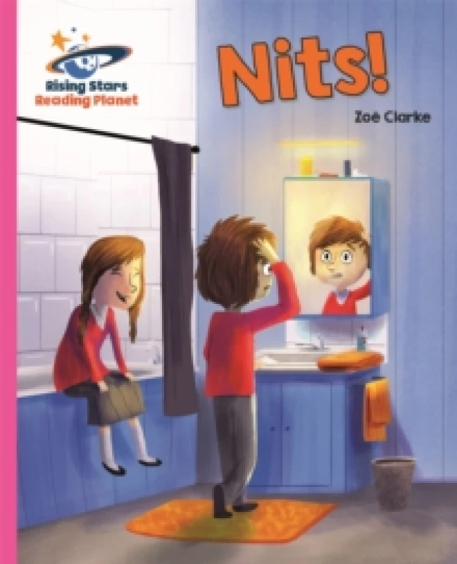 Image of Zoe Clarke Reading Planet - Nits! - Pink B: Galaxy Book Multi unisex