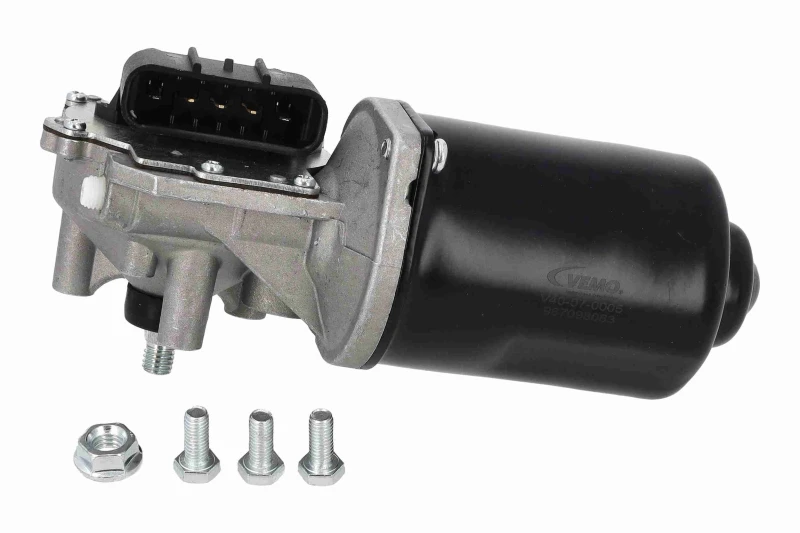 Image of VEMO V40-07-0005 Wiper Motor Original VEMO Quality, Front, with bolts/screws Wiper Motor (295)