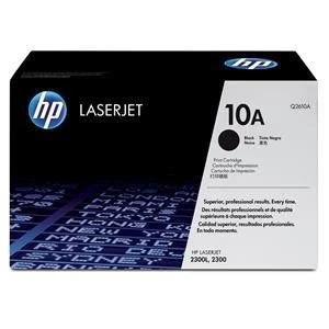 Image of HP 10A Black Laser Toner Ink Cartridge