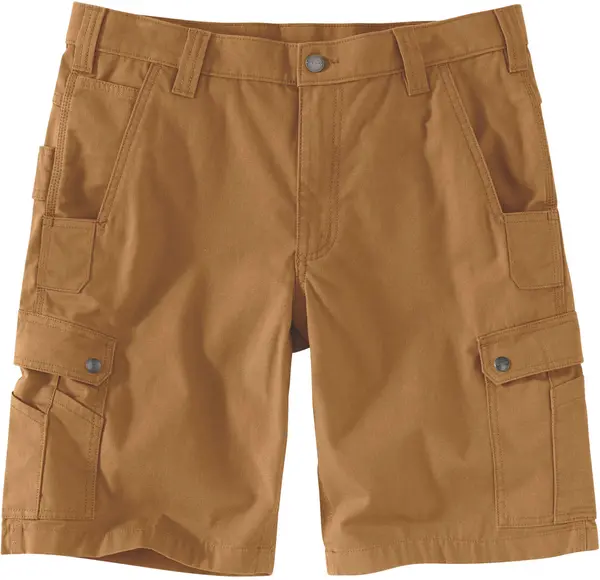 Image of Carhartt Ripstop Cargo Work Shorts, brown, Size 42