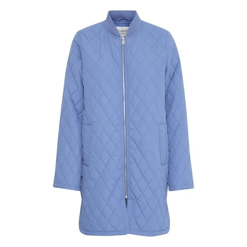 Image of b.Young Womens coat b.young Bybetio Bleu Female 38