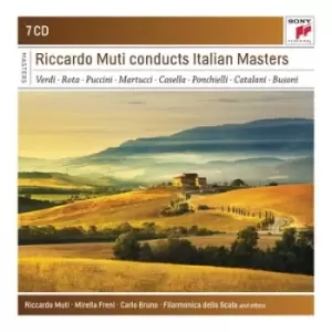 image of Riccardo Muti Conducts Italian Masters by Riccardo Muti CD Album