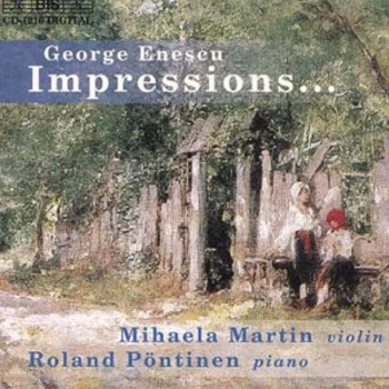 image of Mihaela - Enescu: Impressions d'enfance; Violin Sonatas Nos. 2 & 3 (Martin CD