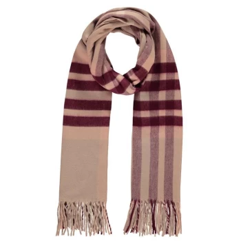 image of Linea Cashmink Scarf - Blush Check