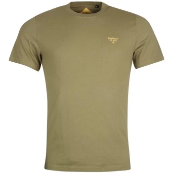 Image of Barbour Beacon Logo T-Shirt - Light Moss GN11