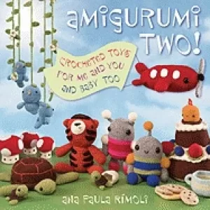 Image of amigurumi two crocheted toys for me and you and baby too