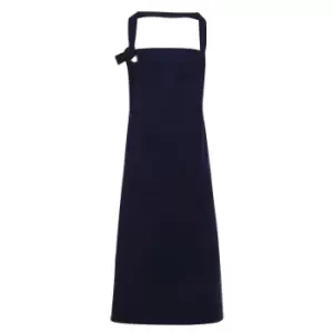 image of Premier Unisex Calibre Heavy Cotton Canvas Bib Apron (navy)