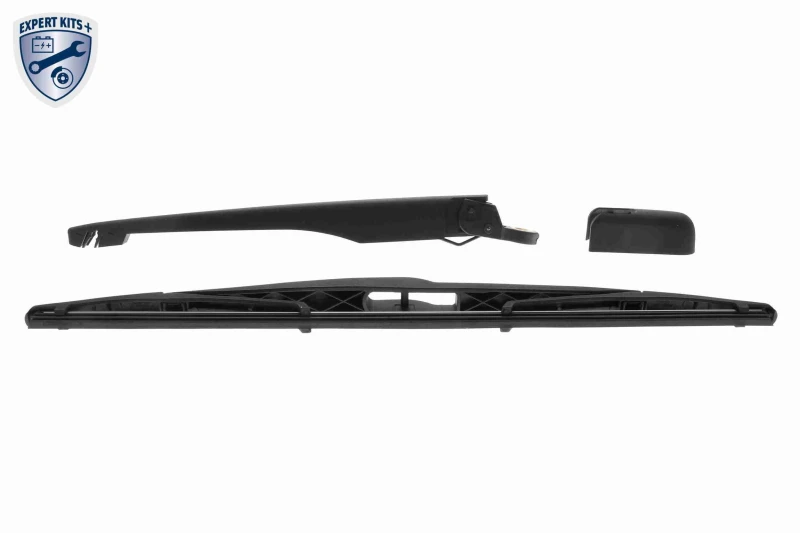 Image of VAICO V20-2477 Wiper Arm Set, window cleaning with cap, EXPERT KITS + GRP (Glass fibre Reinforced Plastic), PBT Wiper Arm Set,window cleaning (6545)