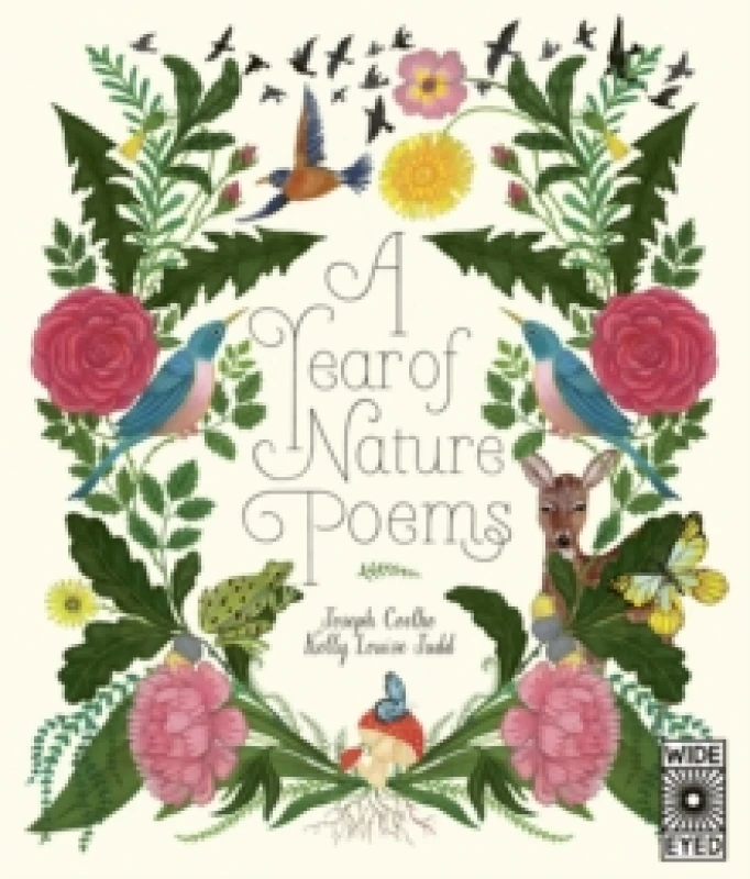 Image of Joseph Coelho A Year of Nature Poems Paperback Book Multi
