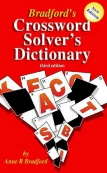 Image of Bradfords Crossword Solvers Dictionary by Anne R Bradford Book
