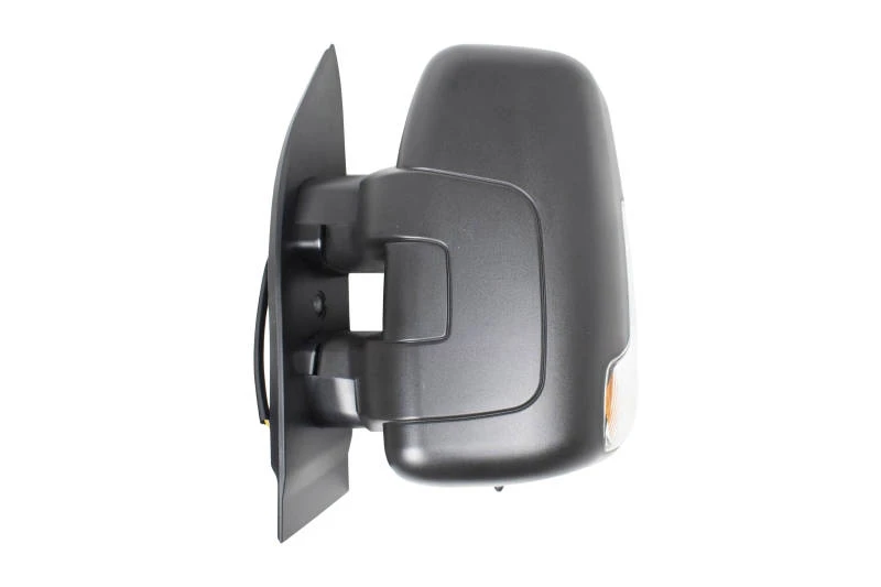 Image of PRASCO FT9507005 Wing mirror Left, black, Manual, Convex, with sensor Outside Mirror (50)
