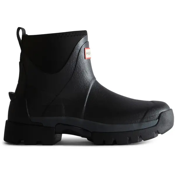 Image of Hunter Womens Balmoral Chelsea Wellington Boots UK Size 4 (EU 37) Black HUN119-BLACK-4