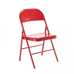Image of Jemini Metal Folding Room Red KF73587