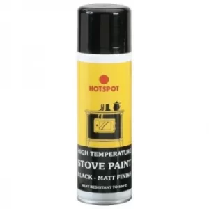 image of Manor Hotspot Stove Paint Matt Black Matt Black 250ml