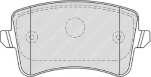 Image of Ferodo FDB4190 Brake Pad Set Front Axle Premier Car