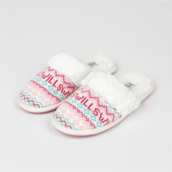 Image of Jack Wills Dartmouth Slippers - Pink