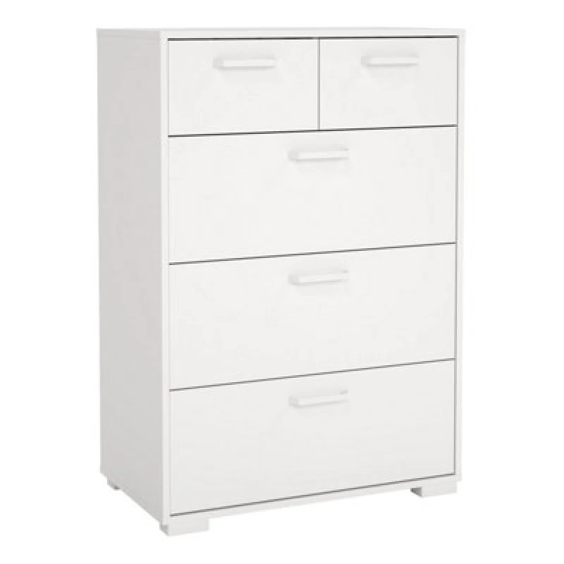 Image of Furniture To Go Sofia Chest 3 + 2 Drawers White