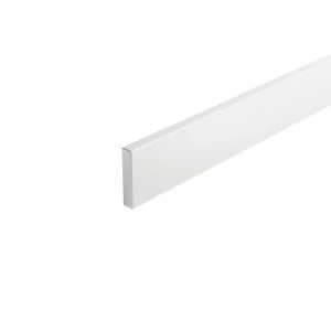 image of Wickes Vienna White Modern Cornice - 3m