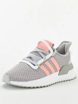 Image of Adidas Originals U_Path Run Junior Trainers - Grey