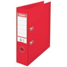 Image of ESSELTE LAF PP A4 75mm Eco red 5pcs