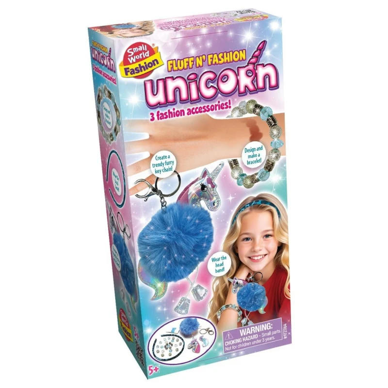Image of Small World Toys Fluffn Fashion Unicorn Multi unisex One Size