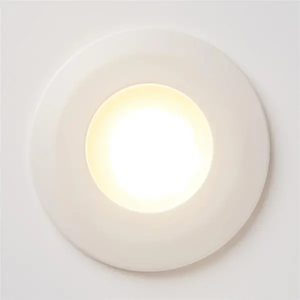 image of Burford Bathroom White Downlight, IP65, Fire Rated