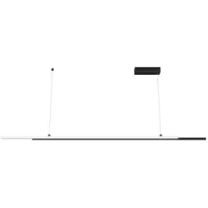 Image of Maytoni Lighting - Maytoni Maytoni Halo Modern 2 Light Integrated LED Pendant Ceiling Light Black 4000K