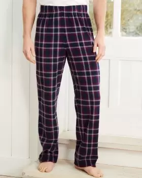 Image of Cotton Traders Fleece Pyjama Bottoms in Multi